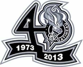 gatineau olympiques 2013 anniversary logo iron on heat transfer